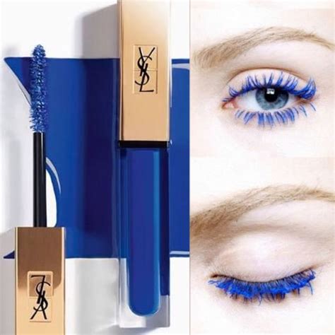 ysl bright blue mascara|yves Saint Laurent shocking mascara.